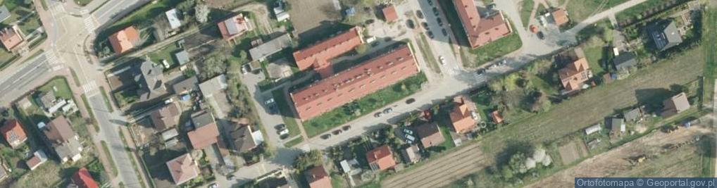 Zdjęcie satelitarne Romów ul.