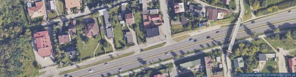 Zdjęcie satelitarne Różana ul.