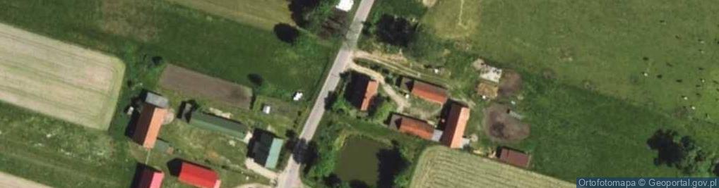 Zdjęcie satelitarne Róg ul.