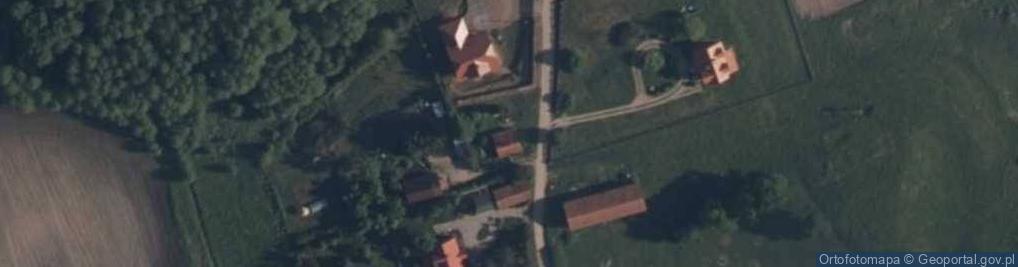 Zdjęcie satelitarne Rogojny ul.