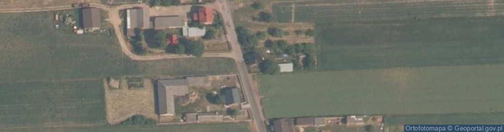 Zdjęcie satelitarne Rogów-Wieś ul.
