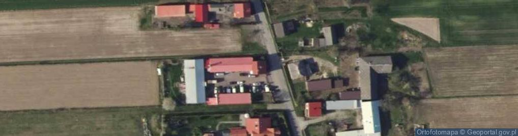 Zdjęcie satelitarne Rogów-Wieś ul.