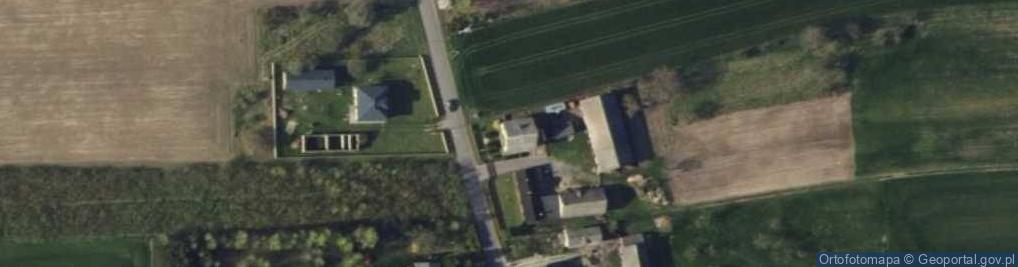 Zdjęcie satelitarne Rogów-Wieś ul.