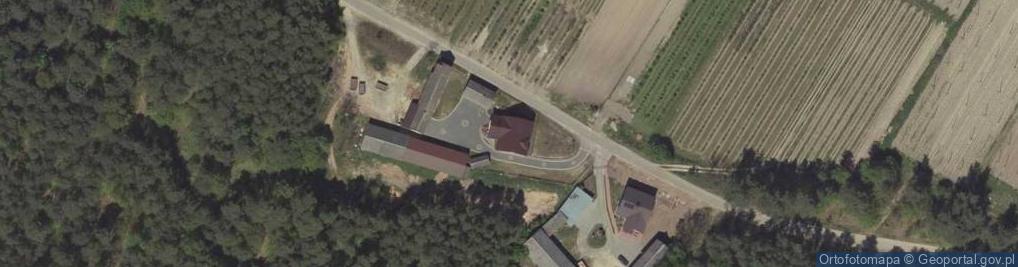 Zdjęcie satelitarne Rogów ul.