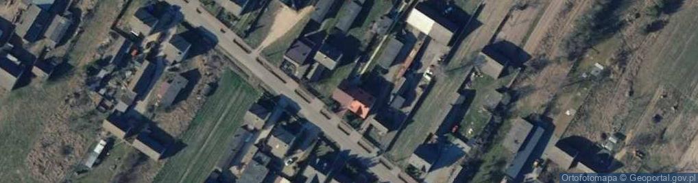 Zdjęcie satelitarne Rogów ul.