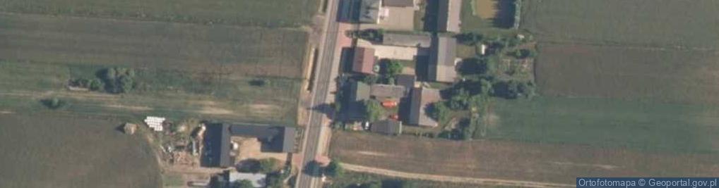 Zdjęcie satelitarne Rokiciny ul.