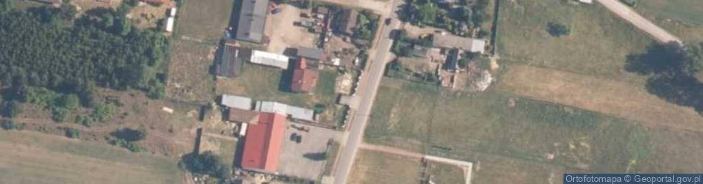 Zdjęcie satelitarne Romanów ul.