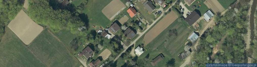Zdjęcie satelitarne Ropica Górna ul.
