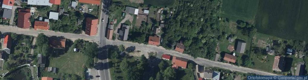 Zdjęcie satelitarne Rosin ul.