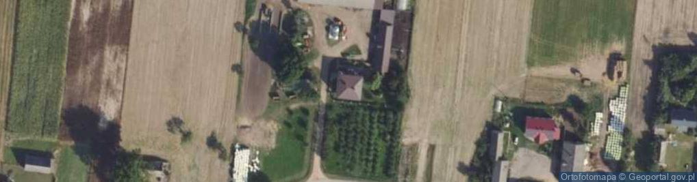 Zdjęcie satelitarne Rośle ul.