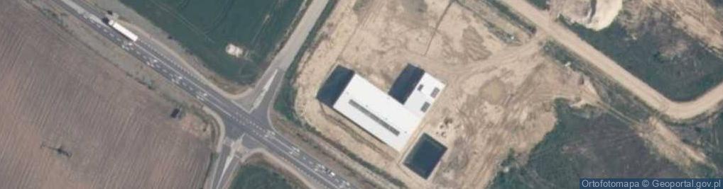 Zdjęcie satelitarne Różanki ul.