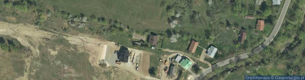 Zdjęcie satelitarne Rozdziele ul.