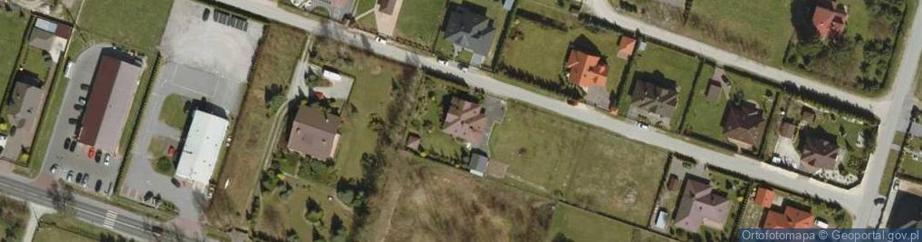 Zdjęcie satelitarne Rozlazłów ul.