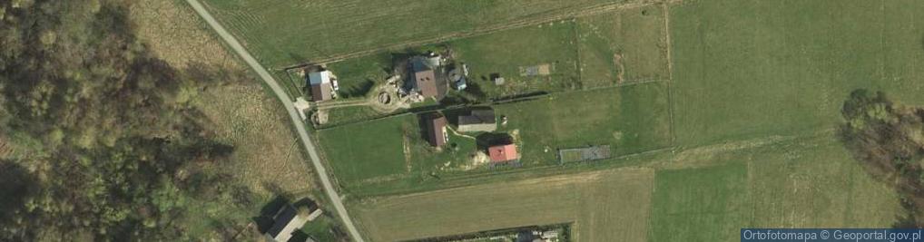 Zdjęcie satelitarne Roztoka-Brzeziny ul.