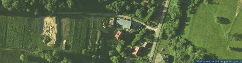 Zdjęcie satelitarne Roztoka Wielka ul.