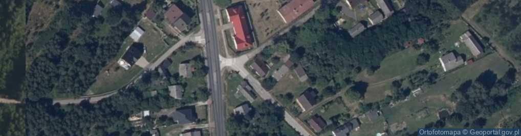 Zdjęcie satelitarne Rozwady ul.