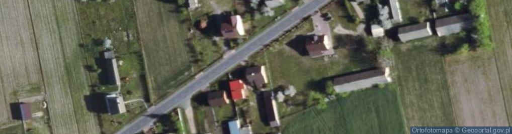 Zdjęcie satelitarne Rozwory ul.