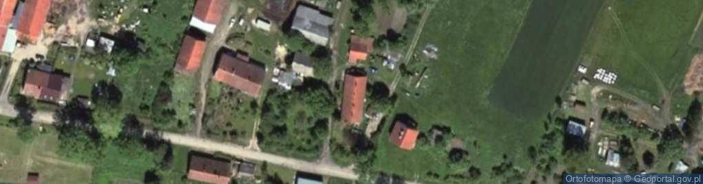 Zdjęcie satelitarne Różyna ul.