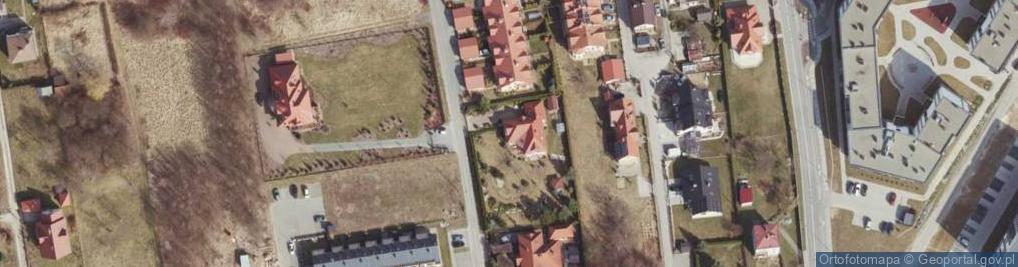 Zdjęcie satelitarne Ropczycka ul.