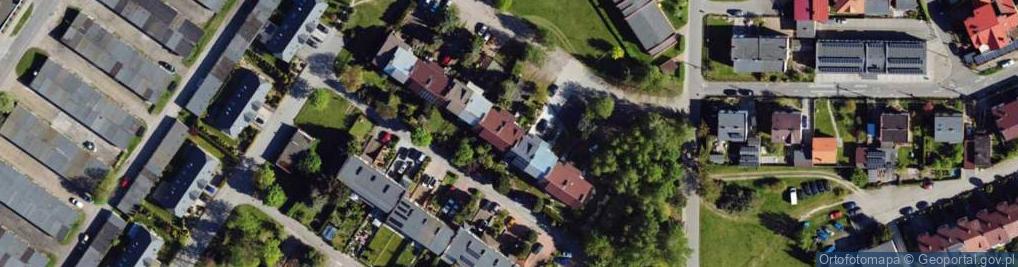 Zdjęcie satelitarne Rodziewiczówny Marii ul.