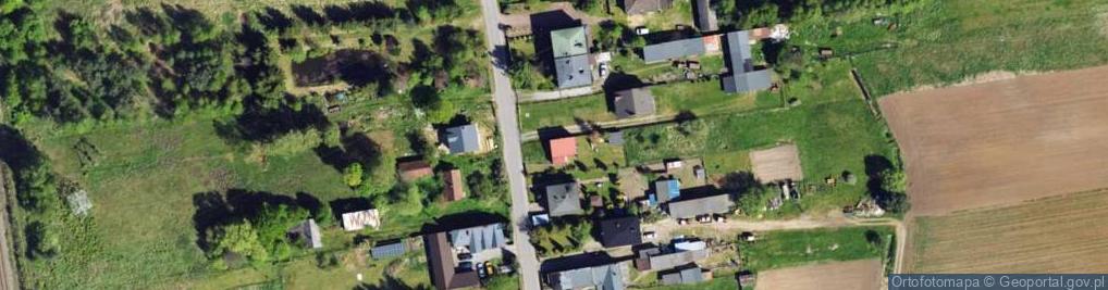 Zdjęcie satelitarne Równoległa ul.