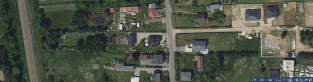 Zdjęcie satelitarne Równoległa ul.