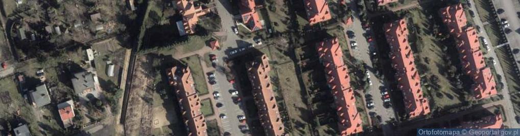 Zdjęcie satelitarne Robaka, ks. ul.