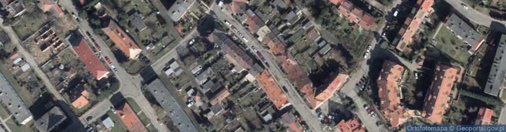 Zdjęcie satelitarne Roentgena Wilhelma ul.