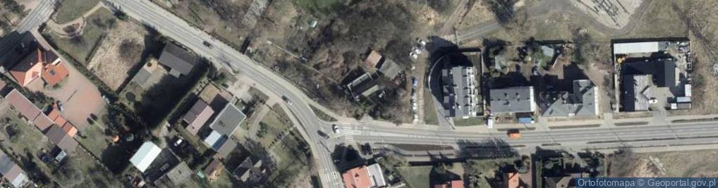 Zdjęcie satelitarne Rostocka ul.