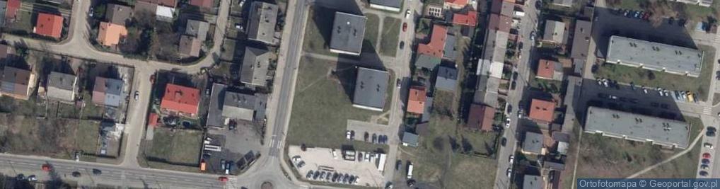 Zdjęcie satelitarne Rodego Jana Serafina, dr. ul.