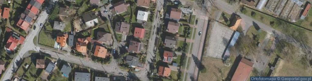 Zdjęcie satelitarne Różana ul.