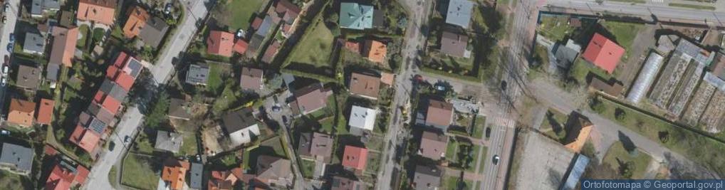 Zdjęcie satelitarne Różana ul.
