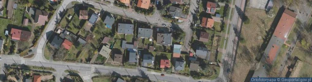 Zdjęcie satelitarne Różana ul.