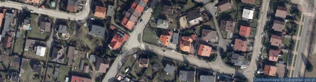 Zdjęcie satelitarne Różana ul.