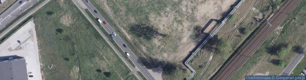 Zdjęcie satelitarne Równinna ul.