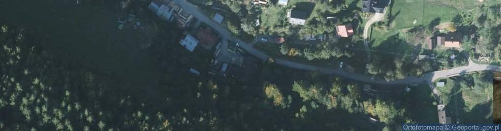 Zdjęcie satelitarne Roztoki ul.