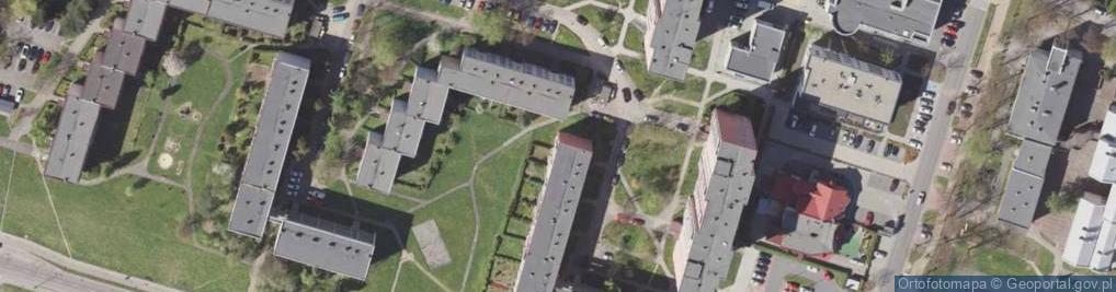 Zdjęcie satelitarne Rodakowskiego Henryka ul.