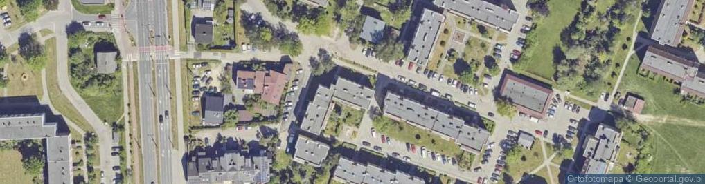 Zdjęcie satelitarne Rolna ul.