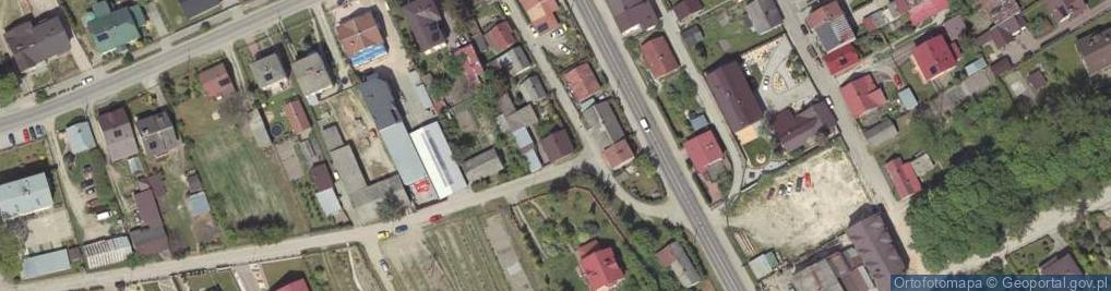 Zdjęcie satelitarne Różnych ul.