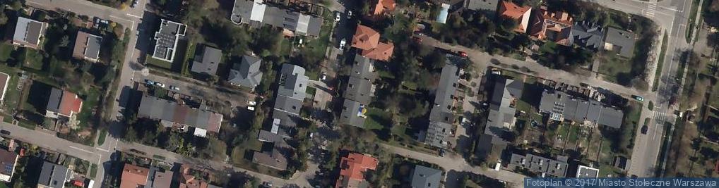 Zdjęcie satelitarne Rozalińska ul.
