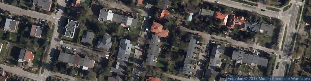 Zdjęcie satelitarne Rozalińska ul.