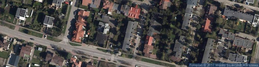 Zdjęcie satelitarne Rozalińska ul.