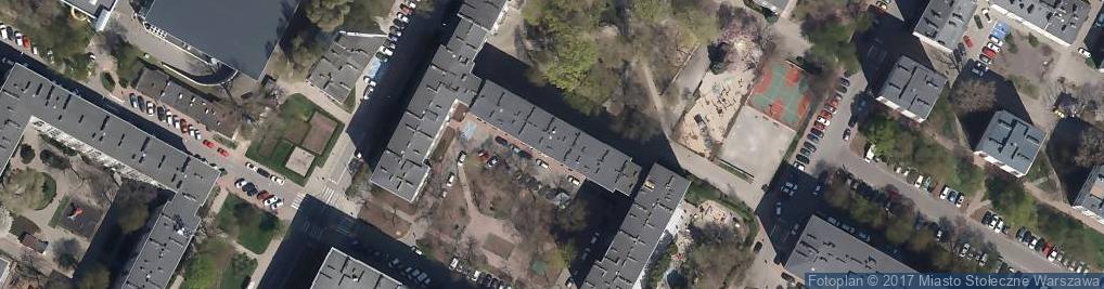 Zdjęcie satelitarne Rokosowska ul.