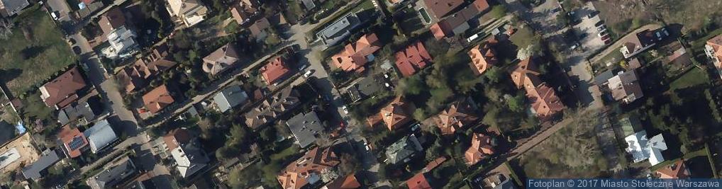 Zdjęcie satelitarne Rotmistrzowska ul.