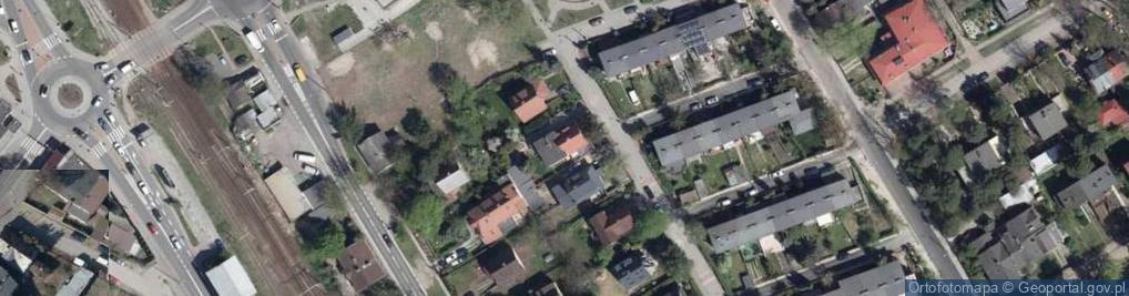 Zdjęcie satelitarne Rożek ul.