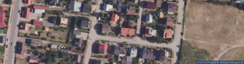 Zdjęcie satelitarne Równoległa ul.