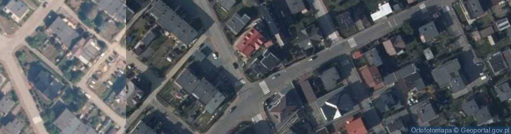 Zdjęcie satelitarne Róży Wiatrów ul.