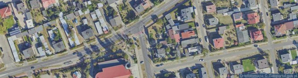 Zdjęcie satelitarne Robotnicza ul.