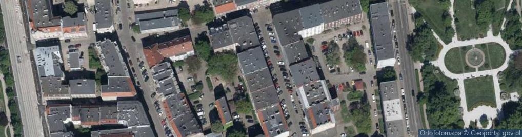 Zdjęcie satelitarne Rostafińskiego Józefa ul.
