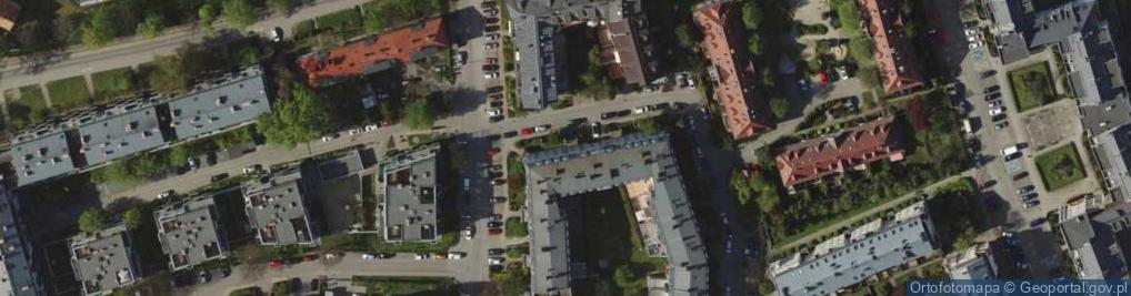 Zdjęcie satelitarne Rodzinna ul.